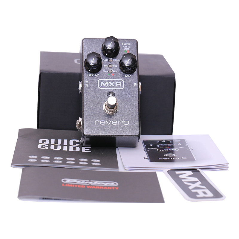 邓禄普 Dunlop MXR M300EU Reverb 电木吉他数字混响 单块效果器 - 图3