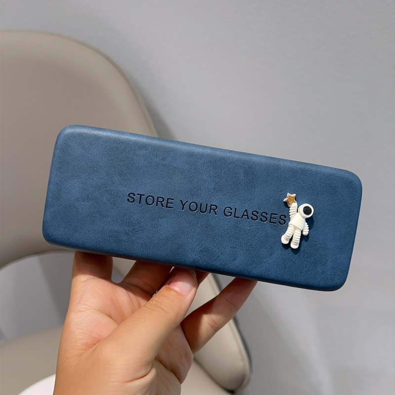 复古简约眼镜盒便携男生女款学生抗压高级感太阳墨镜盒2023年新款,淘宝优惠券,粉丝福利购,淘宝优惠卷