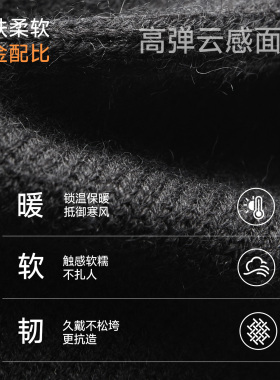 VVC堆堆帽女秋冬帽子加厚保暖