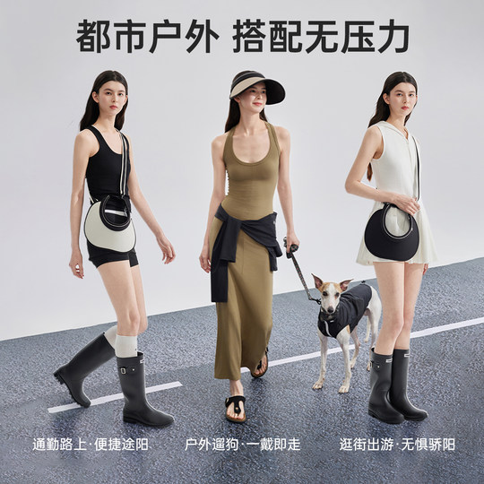 VVC小香风防晒帽女秋季新款防紫外线遮阳帽户外折叠背带太阳帽子