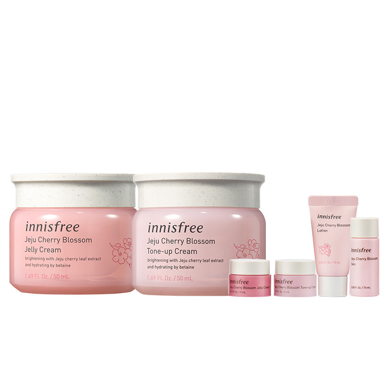 悦诗风吟innisfree樱花清爽+面霜 innisfree海外面部护理套装