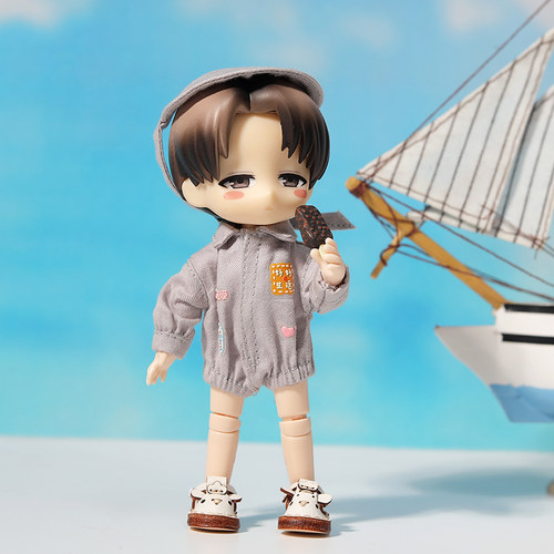 ob11娃衣连体服GSC粘土人12分bjd爬爬服body9衣服Ymy长袖P9居家 - 图2