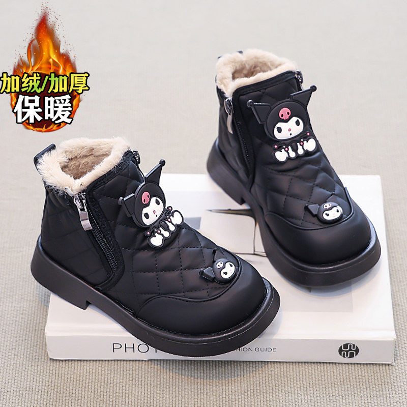 官网C&K女童雪地靴冬季2025新款儿童保暖加绒棉靴女孩大棉鞋防水,淘宝优惠券,粉丝福利购,淘宝优惠卷