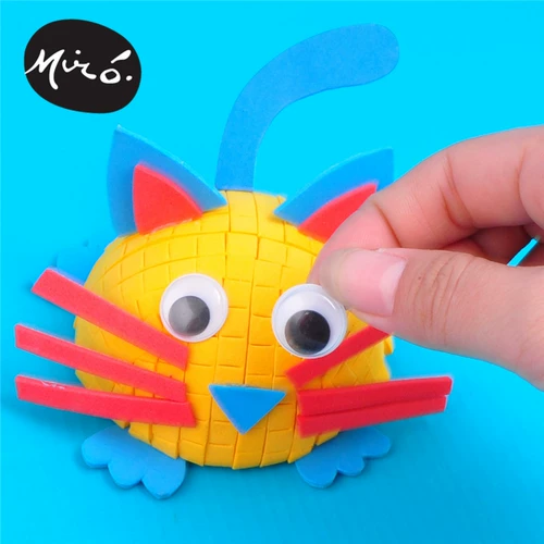 Мозаика, игрушка, DIY, детское творчество