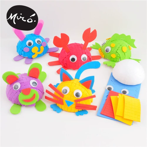 Мозаика, игрушка, DIY, детское творчество