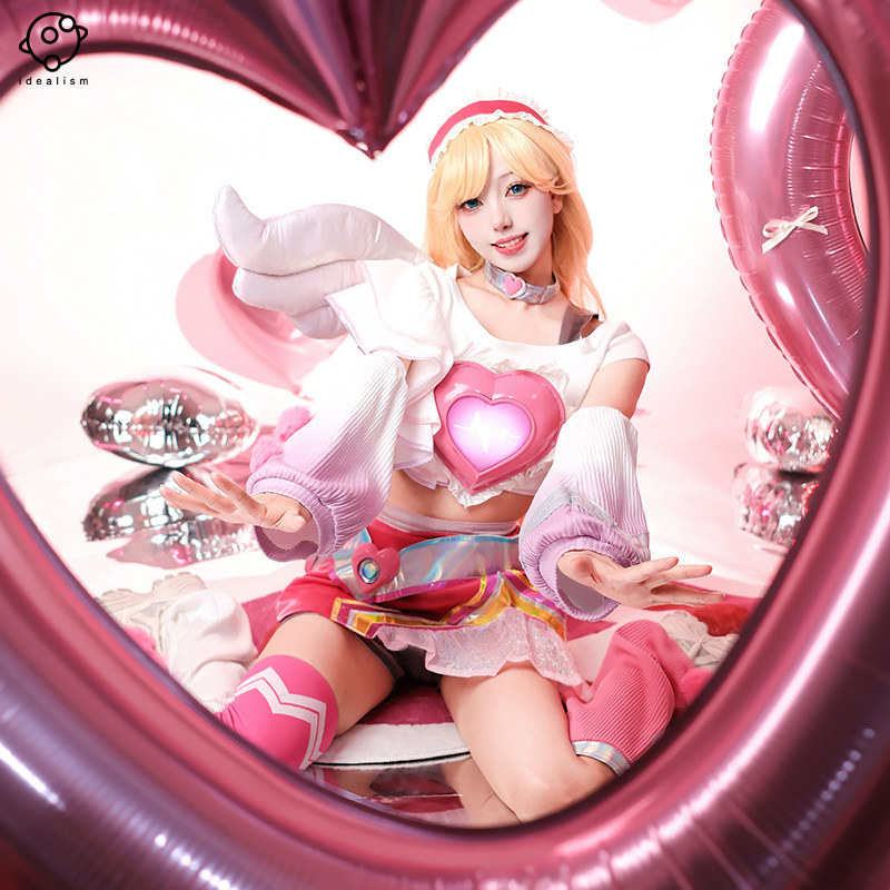 英雄联盟衣服理想 lol英雄联盟cos服 情人节 ez 伊泽瑞尔 拉克丝cosplay服装女