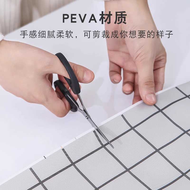 桌布免洗防水防油PEVA环保餐桌台布茶几垫防水防油免洗桌布台布 - 图2