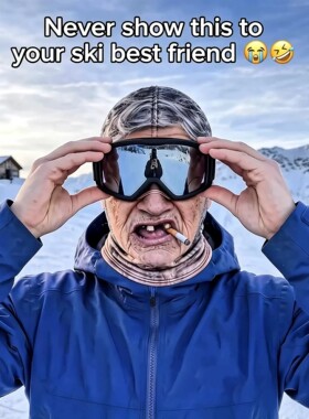 搞怪老头3D印花面罩仿真人脸滑雪