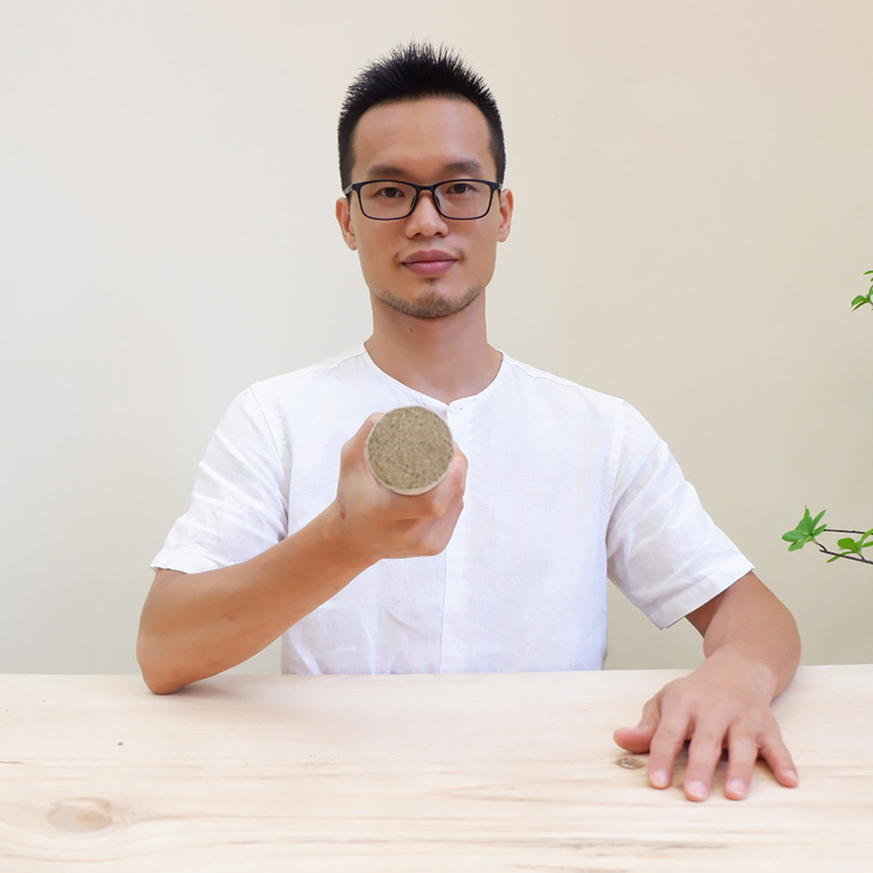 艾灸师梁老师自用三年陈艾柱 野生石臼手工艾柱 灸盒用5.0大艾条 - 图1