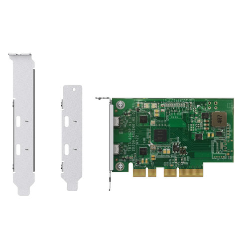 QNAP 威联通 QXP-T32P 双端口雷电三扩充卡部分机型适用 - 图0