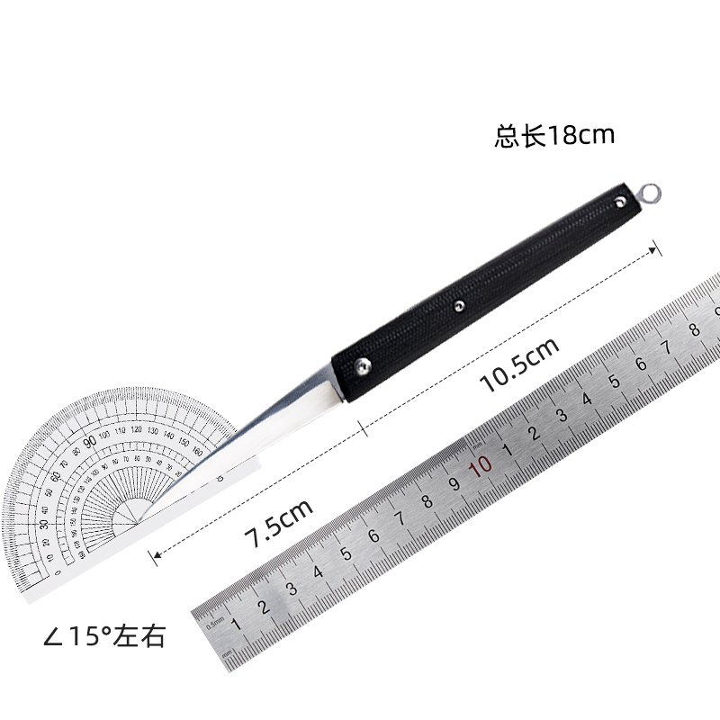 周毅新款雕刻刀厨师雕花刀 折叠瓜果蔬食品雕刻主刀水果拼盘刀具