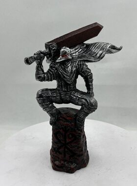 跨境动漫乌鸦头剑士树脂