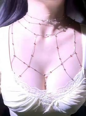 示波器项链纯欲风胸链装