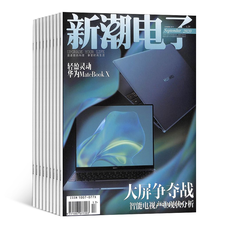 新潮电子杂志订阅 2024年7月起订阅杂志铺 1年共12期 电子产品 信息技术 电子科技 电子行业发展资讯书籍杂志期刊图书 - 图2