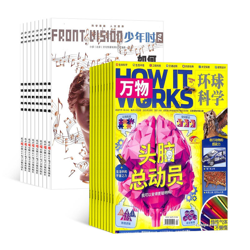 【包邮】万物+少年时杂志组合 2023年6月起订全年订阅共24期杂志铺杂志订阅少儿阅读书籍读物生命科学人文历史文化艺术_虎窝淘