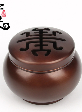 纯铜仿古风小号供佛车载装饰摆件