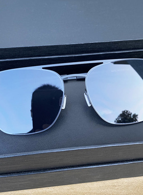 超轻无螺丝平面偏光墨镜男女同款