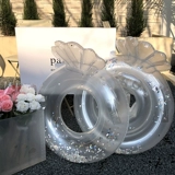 Кольцо для плавания, детское сиденье для подмышек, Интернет-знаменитость, детское кресло для малышей, детское прозрачное утолщенное плавучее спасательное кольцо