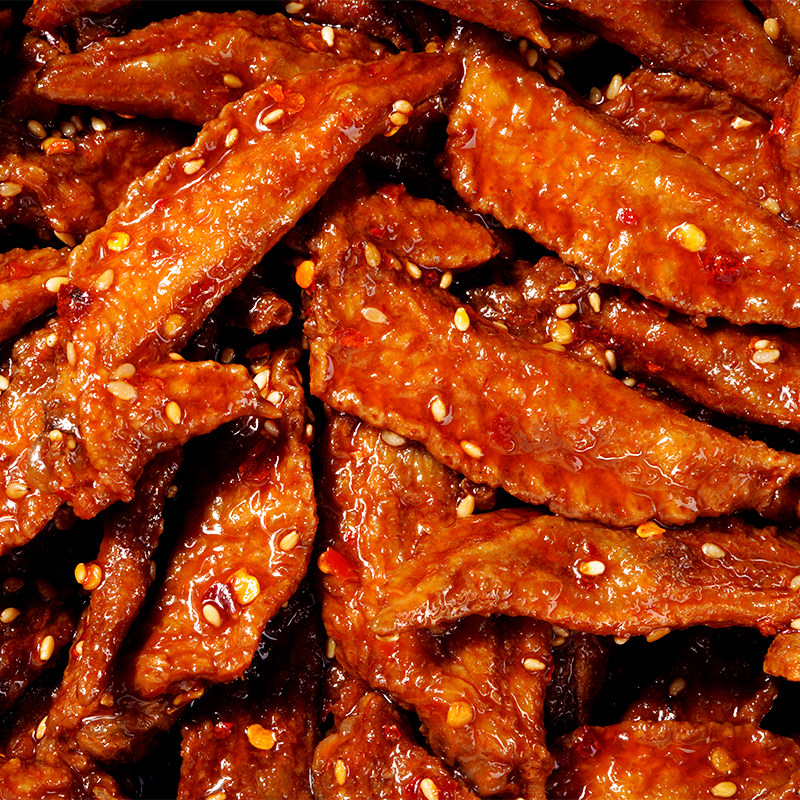 馋小乖虎皮鸡翅尖辣味卤味零食鸡肉制品香辣夜宵熟食休闲解馋小吃,淘宝优惠券,粉丝福利购,淘宝优惠卷