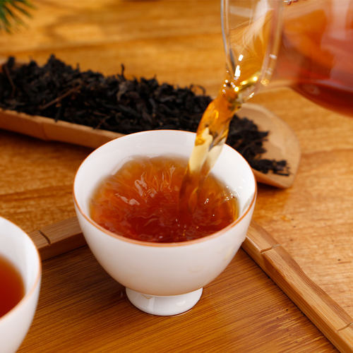 2012陈料篓装天尖黑茶湖南安化正宗怡清源旗舰店散装茶900g - 图2