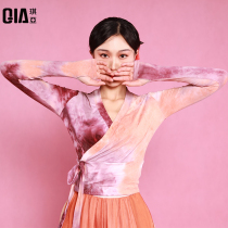 Chya Classical Dance Exercises womens sleeve refers to long sleeves dance blouses Dreamin Chinese dance modern dance-based dance-based training