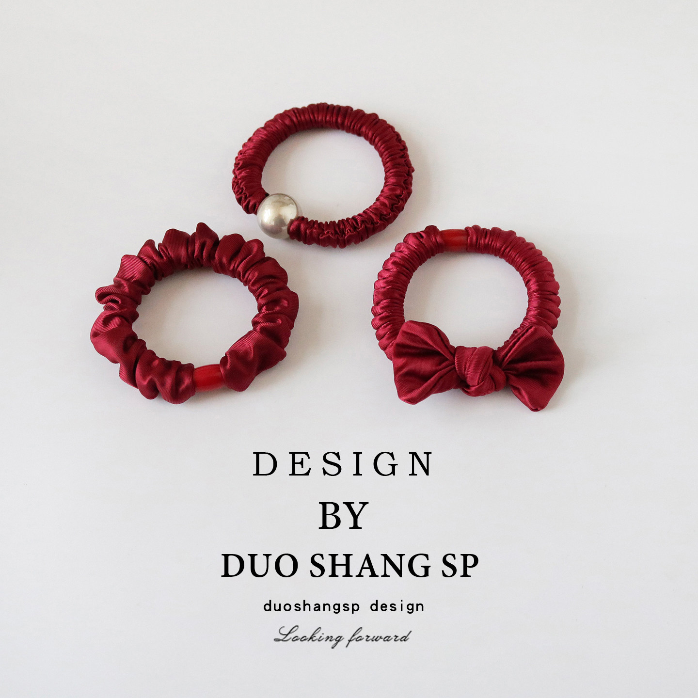 新年红喜庆缎面小肠发圈女蝴蝶结珍珠头绳高级感牛奶丝本命年发绳,淘宝优惠券,粉丝福利购,淘宝优惠卷