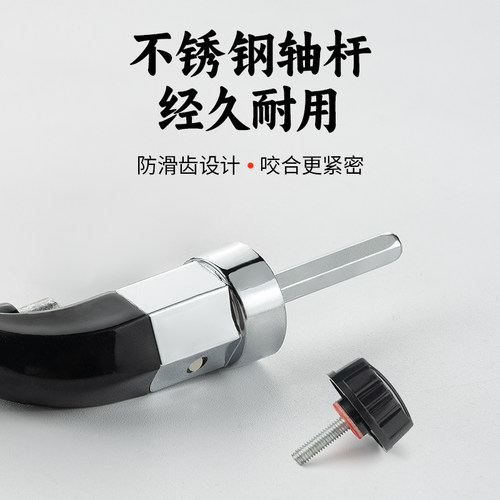 池刃纺车轮金属折叠摇臂海竿抛竿渔轮路亚手柄鱼线轮镀锌防锈配件 - 图3