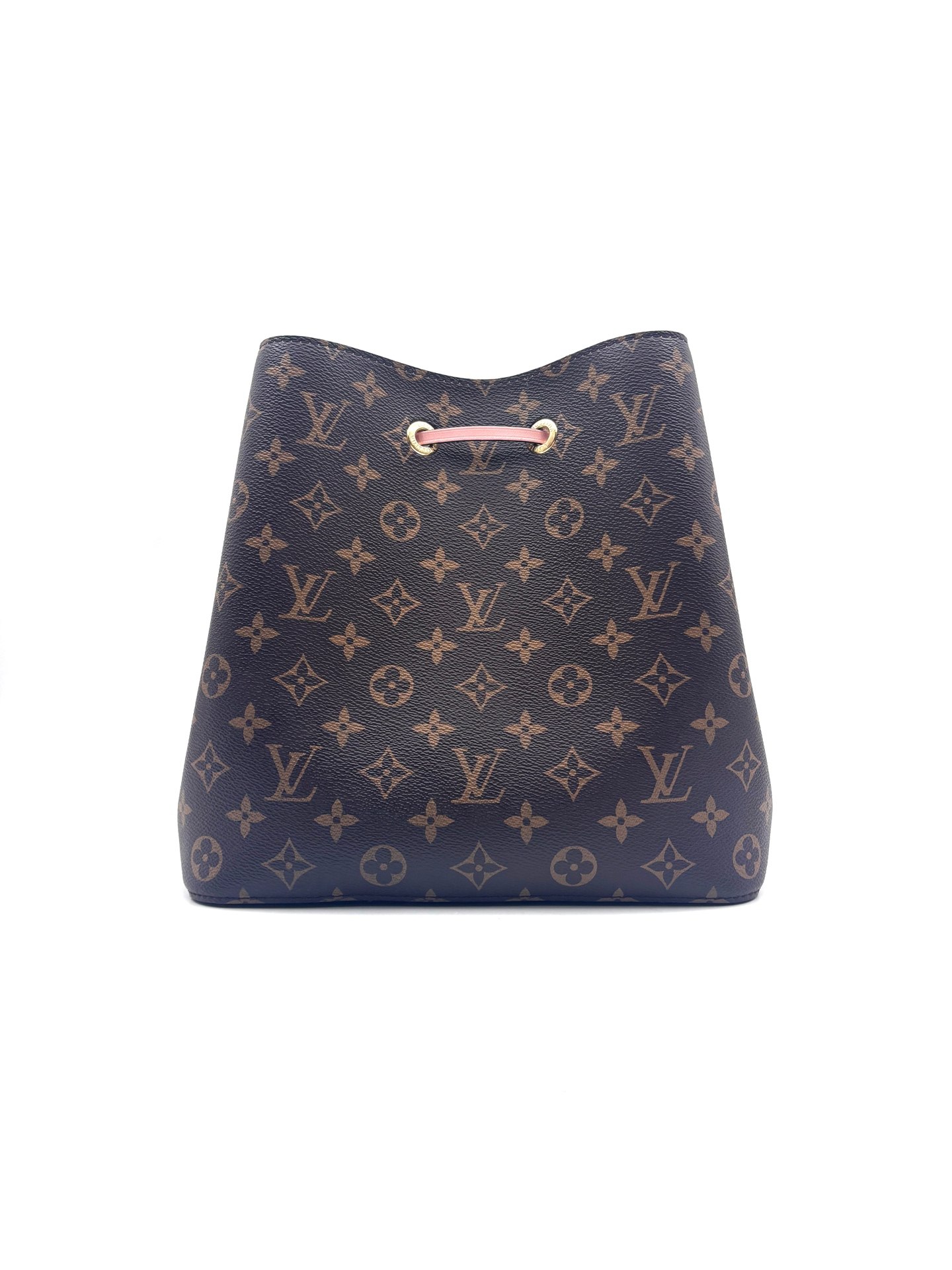 LV路易威登 NOENOE 棕色老花水桶包粉色内里芯片款 99新 18848255,淘宝优惠券,粉丝福利购,淘宝优惠卷