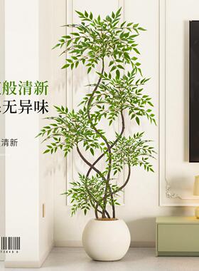 仿真绿植南天竹假物室内大