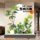 Simulated green plant landscaping combination window decoration indoor landscape landscaping under the stairs courtyard layout entrance fake plants