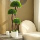 Simulated green plant bonsai mushroom tree office interior decoration hotel lobby ornaments simulated fake tree landscaping