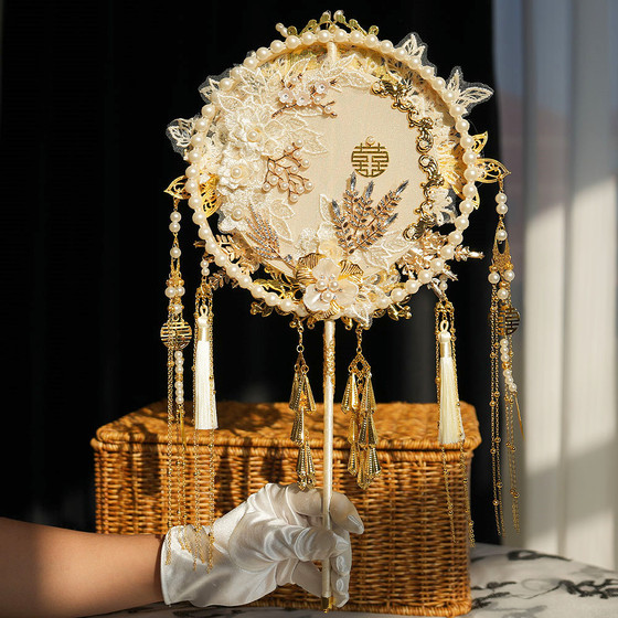 Chinese wedding fan