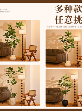 孟加拉榕仿真绿植高端轻奢