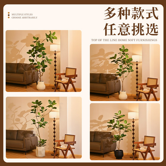 Simulated Internet celebrity Bengal banyan potted large green plant