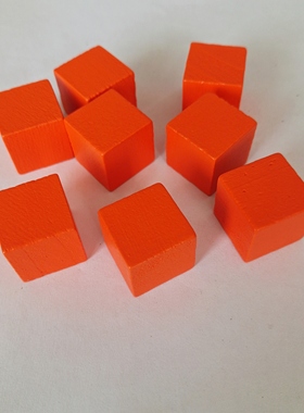 2CM彩色正方体积木散珠DIY