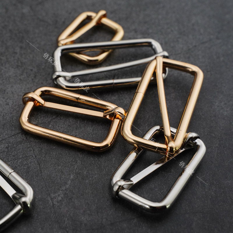 包带调节日扣 箱包日扣 手工DIY皮革手作皮具手袋五金 圆线径6905,淘宝优惠券,粉丝福利购,淘宝优惠卷