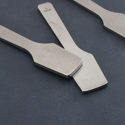 Nattools敲线器 不锈钢材质石洗工艺 手工DIY皮革 缝线迹平整 T10 - 图2