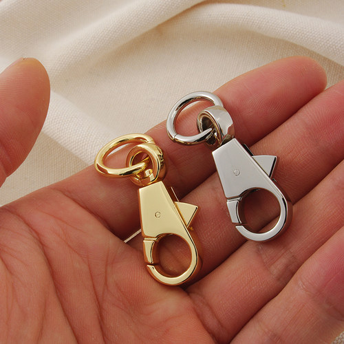 加厚凯莉款 肩带钩扣 锌合金勾扣手工DIY皮革皮具五金 包扣6968 - 图1