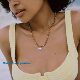 Cape Town Summer*Colored Jade Elephant Necklace