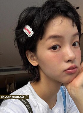 充棉小枕头！日系刺绣蕾丝发夹