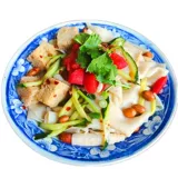 Хенановая сухая кожа с лапшой, сухая холодная кожа вареная сухой лапша 5 фунтов сухой лапши, рыхлая лапша, сухие товары, сухие товары холодные закуски