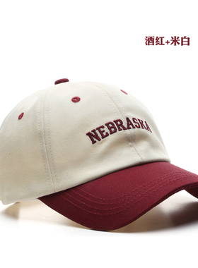 棒球帽定做软顶平沿防晒logo印字