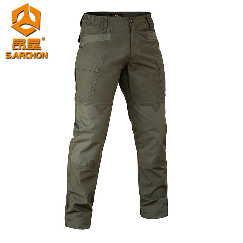 昂垦春秋IX6黑蟒战术长裤男修身防水作战裤暗夜军迷裤户外工装裤,淘宝优惠券,粉丝福利购,淘宝优惠卷