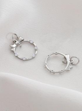 迷饰妮女铜包金保色吊坠