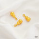 Youshi Nisha gold strong color retention bell gourd pendant