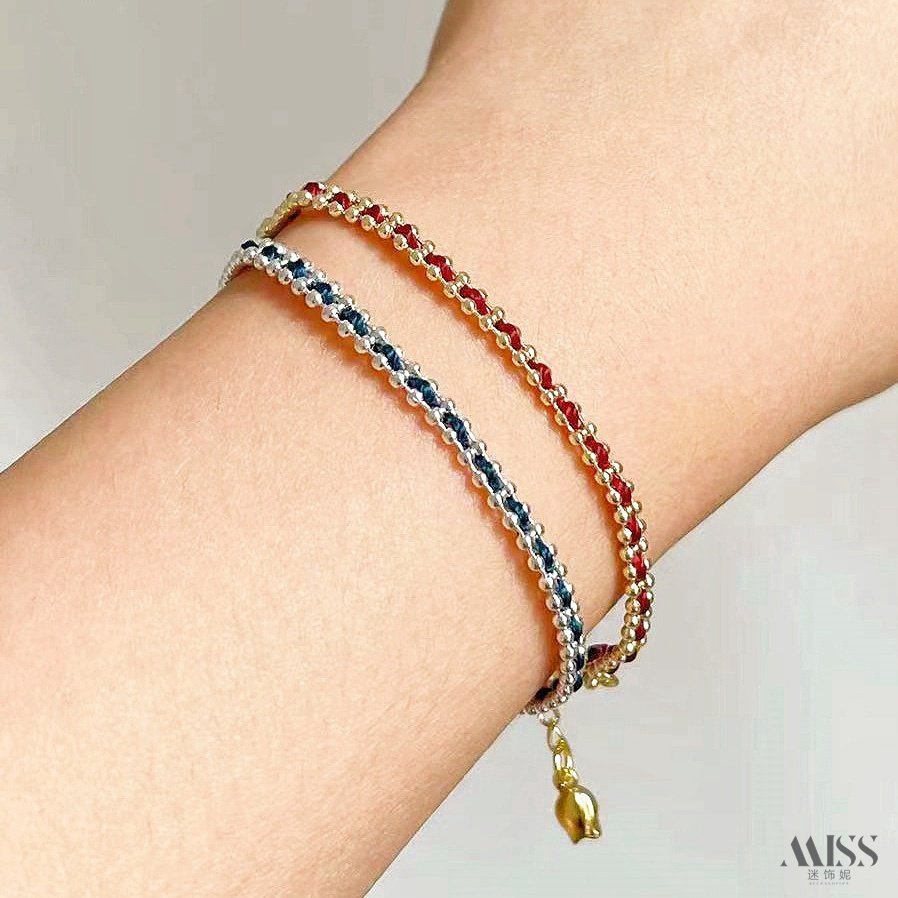 14K包金保色银色双排1.5mm圆珠链条散链diy穿绳手链饰品配件材料,淘宝优惠券,粉丝福利购,淘宝优惠卷