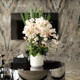 Light luxury orchid living room floor-standing large potted plant TV cabinet