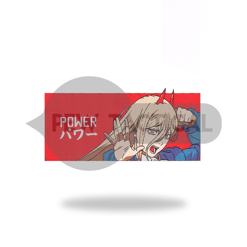 PEW TACTICAL电锯人 帕瓦 POWER 织唛 链锯人魔术章臂章士气章 - 图3