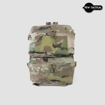 PEWTAC FCPC DOUBLE BAG Zip Back Panel Bag Multipurpose Debris Tactical Bag Ferro Pharaoh CAMOUFLAK BP04