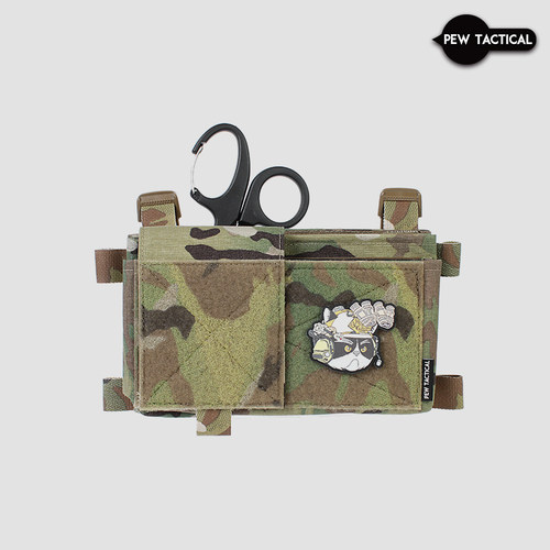 PEW TACTICAL 战术胸挂医疗剪刀套 MK3 MK4 D3CRM 搭配扮靓MI01 - 图2